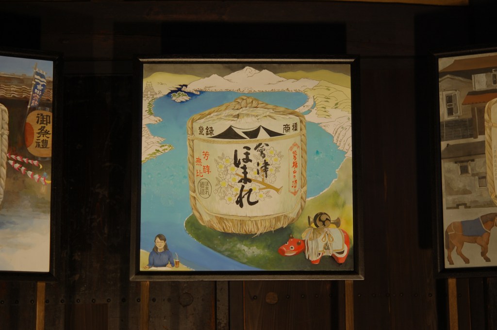 喜多方酒樽絵画, 2013, パネルにアクリル絵の具, 71×71 cm 9点