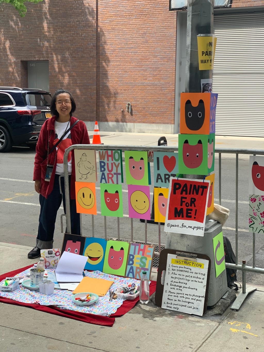 “Paint for Me! by Tomoko Hisamatsu” at KODA/RU House, Governors Island