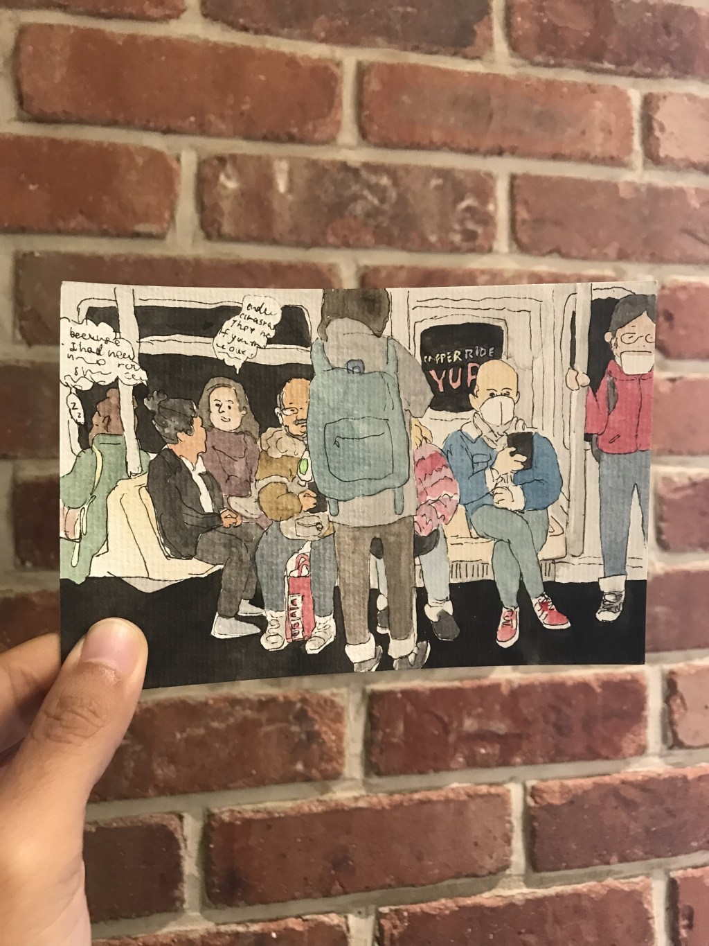 「365日毎日届いたハガキサイズのNY展: Everyday Postcards from NY to Tokyo」トライギャラリー